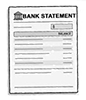 checking acct statement icon